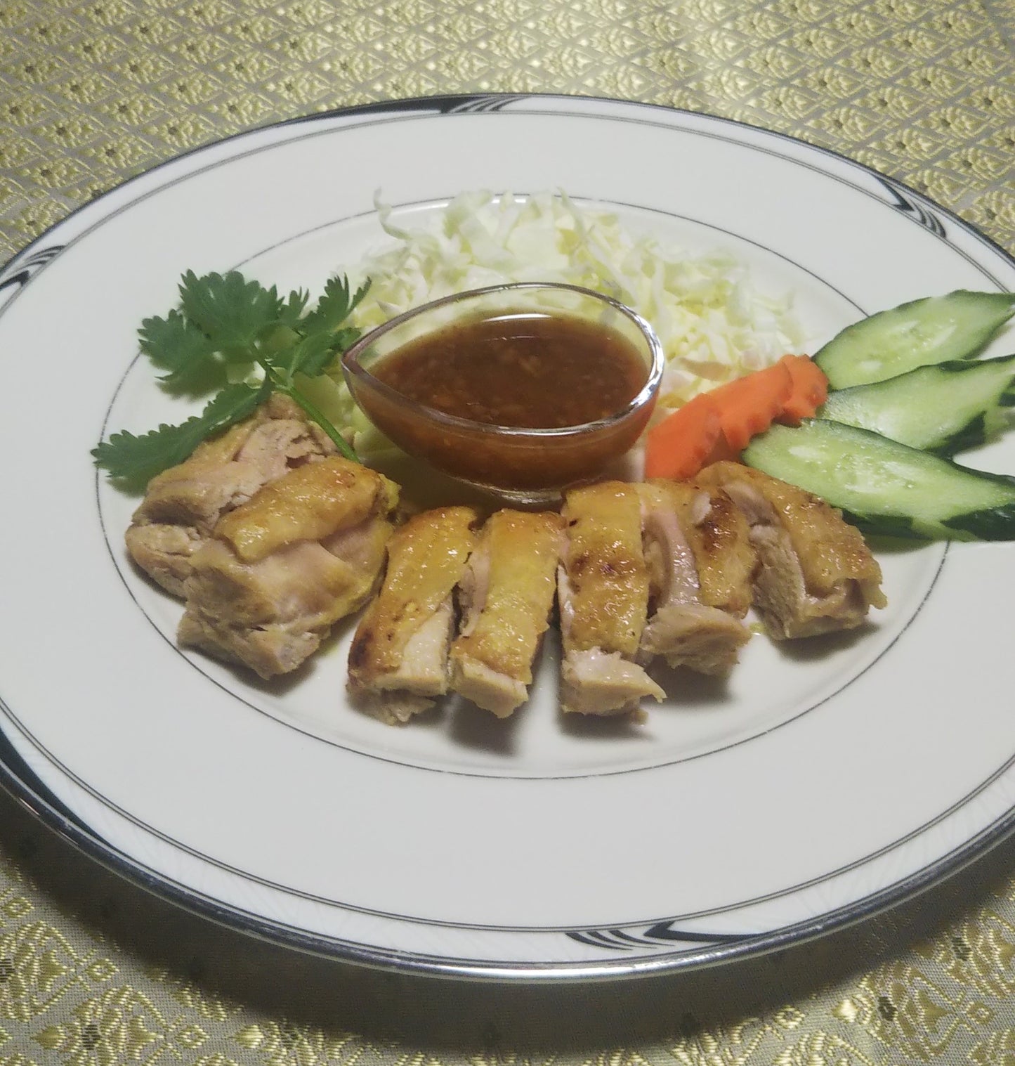 丹波鶏のステーキ(ガイヤーン)