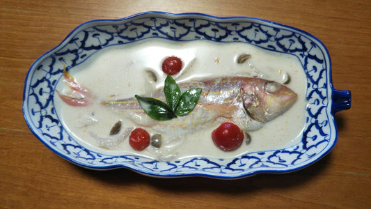 朝獲れ鮮魚のココナッツスープ風味(トムカープラー)