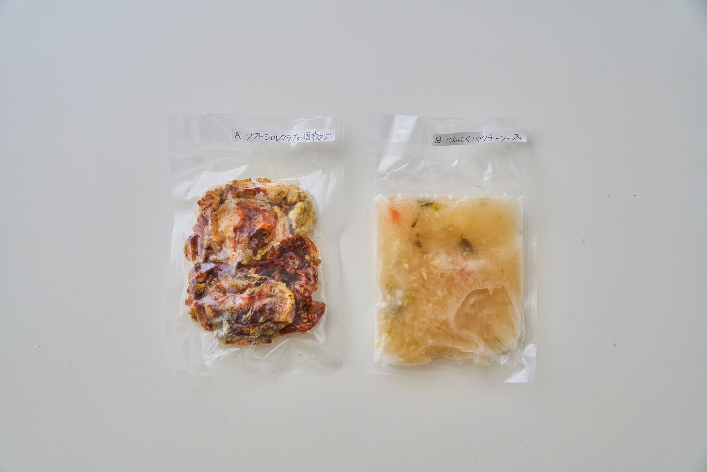 ソフトシェルクラブのにんにく炒め(プーニムパットクラテイアム)